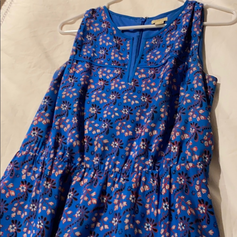 J.Crew floral printed dress